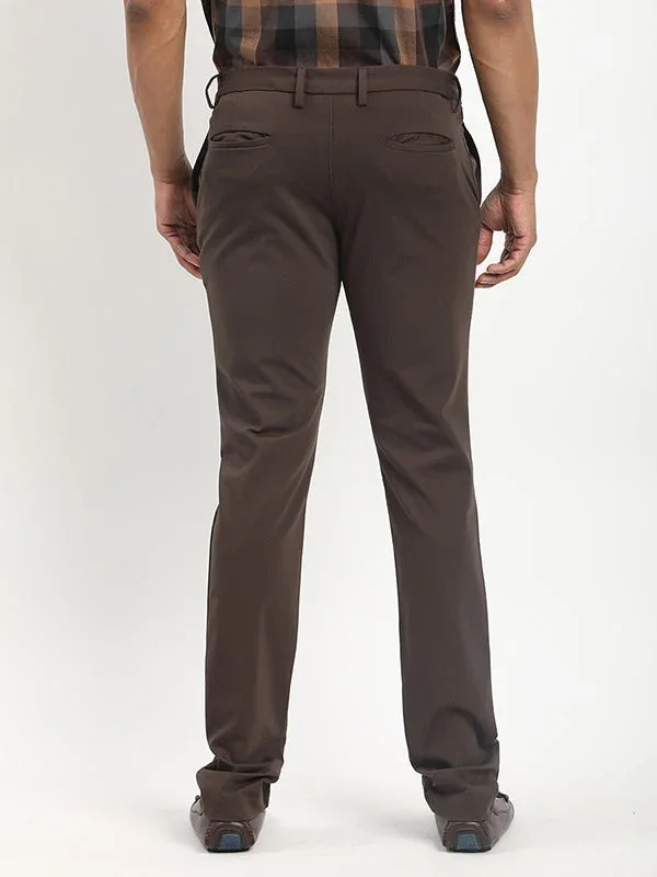 Men's Urban Fit Polyester Blend Trousers - Image 15
