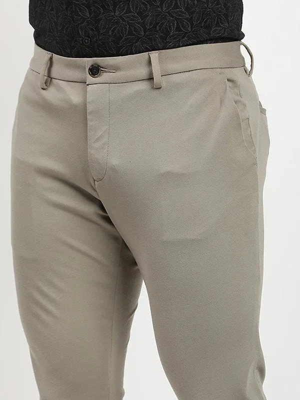 Men's Urban Fit Polyester Blend Trousers - Image 3