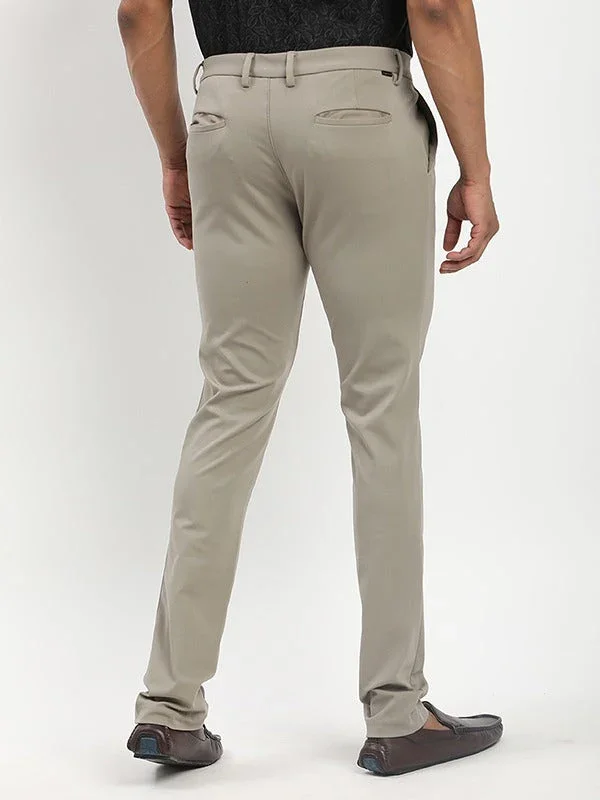 Men's Urban Fit Polyester Blend Trousers - Image 5