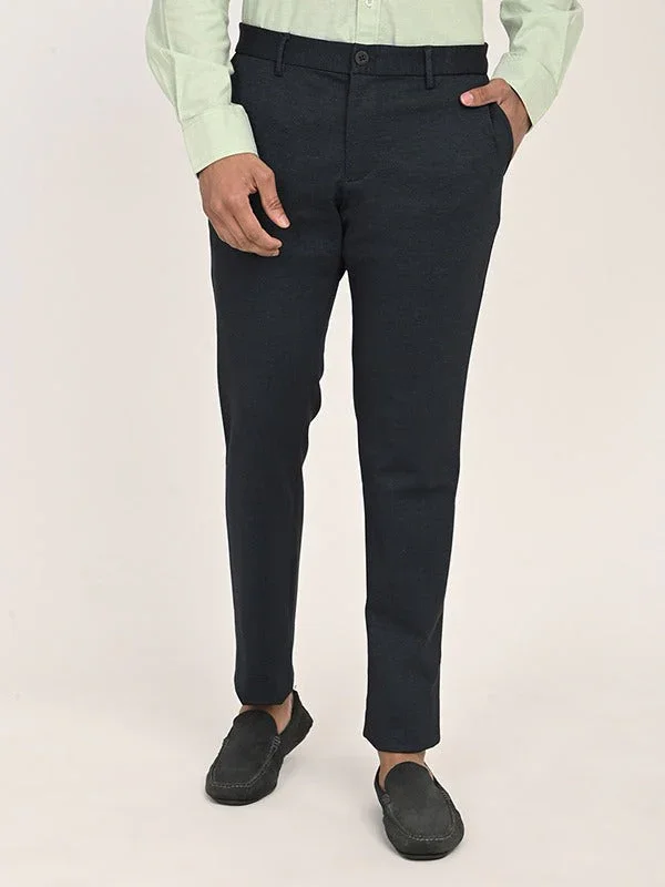 Men's Urban Fit Polyester Blend Trousers