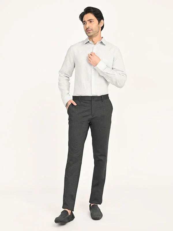 Men's Urban Fit Polyester Blend Trousers - Image 10