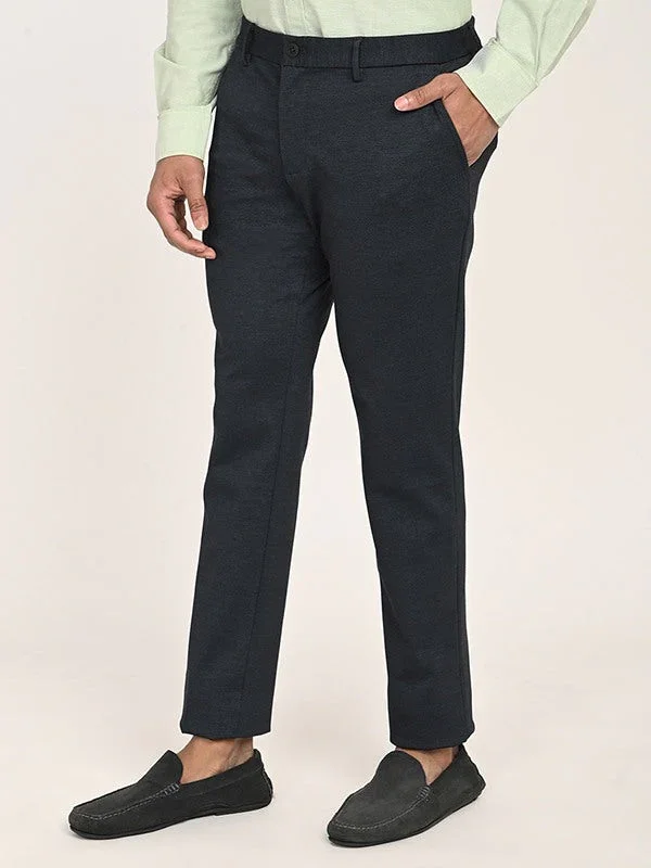Men's Urban Fit Polyester Blend Trousers - Image 2