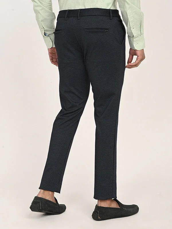 Men's Urban Fit Polyester Blend Trousers - Image 4