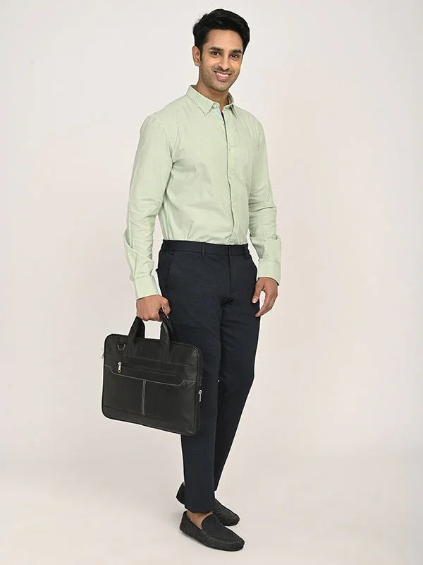 Men's Urban Fit Polyester Blend Trousers - Image 5