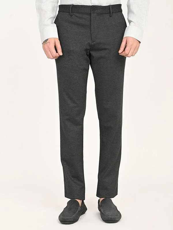 Men's Urban Fit Polyester Blend Trousers - Image 6