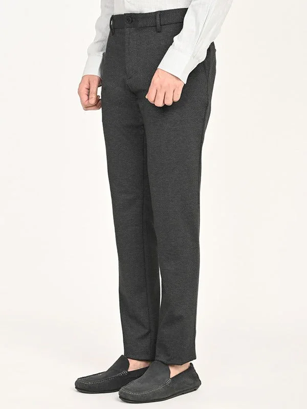 Men's Urban Fit Polyester Blend Trousers - Image 7