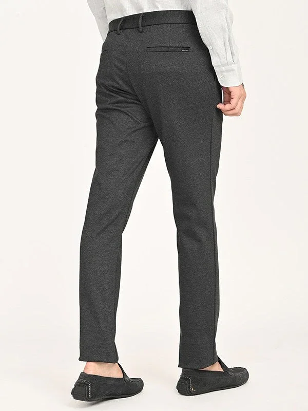 Men's Urban Fit Polyester Blend Trousers - Image 9
