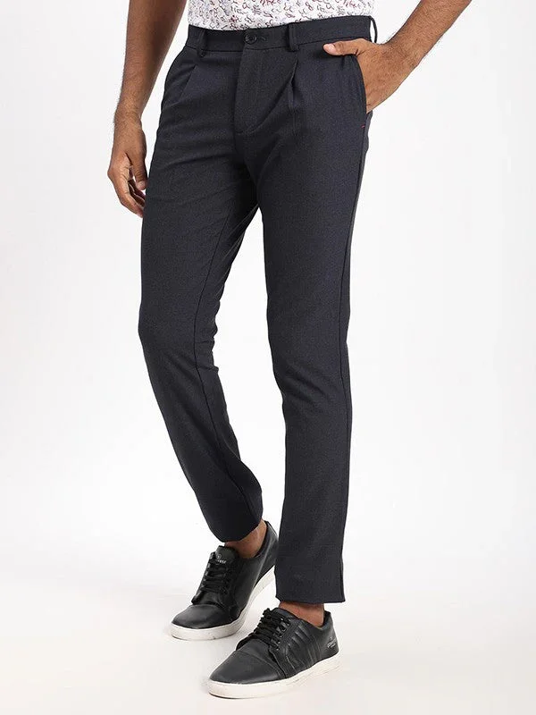 Men's Urban Fit Polyester Blend Trousers - Image 2