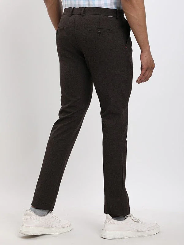 Men's Urban Fit Polyester Blend Trousers - Image 4