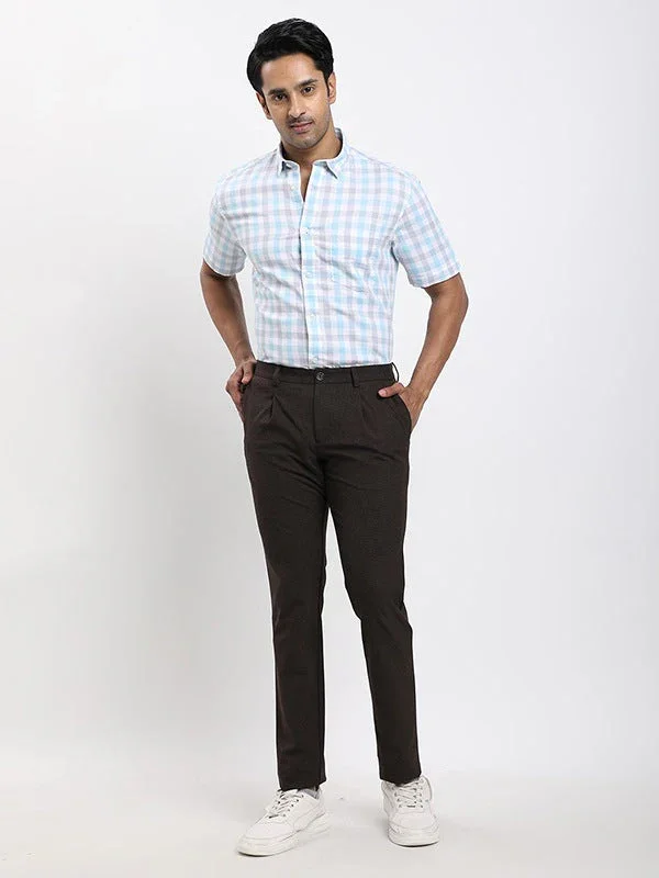 Men's Urban Fit Polyester Blend Trousers - Image 5