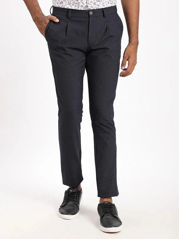 Men's Urban Fit Polyester Blend Trousers - Image 6