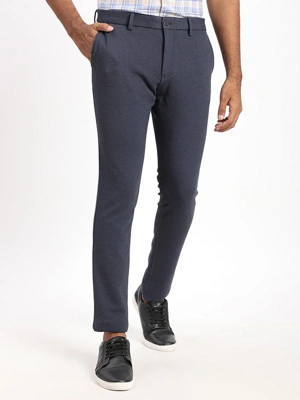 Men's Urban Fit Polyester Blend Trousers - Image 6