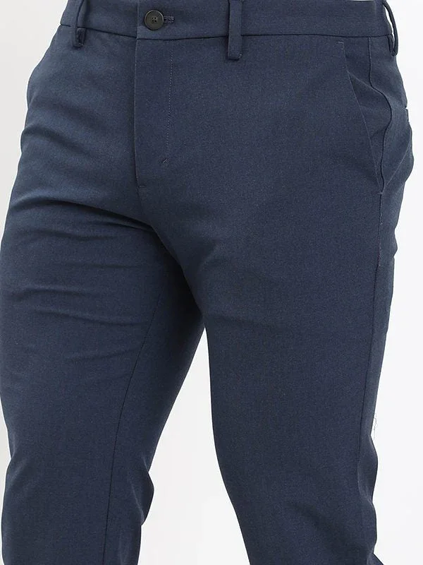 Men's Urban Fit Polyester Blend Trousers - Image 3