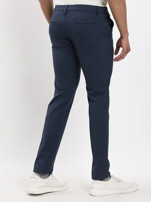 Men's Urban Fit Polyester Blend Trousers - Image 4