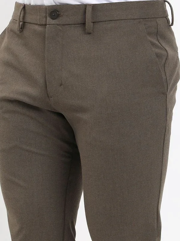 Men's Urban Fit Polyester Blend Trousers - Image 8