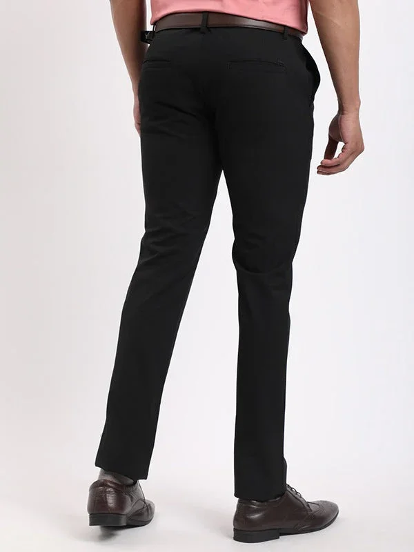 Men's Urban Fit Polyester Blend Trousers - Image 14