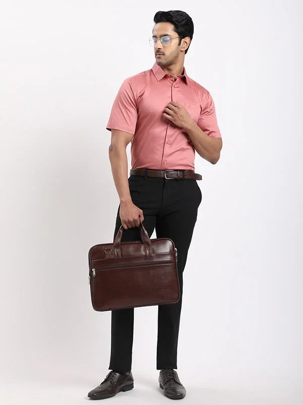 Men's Urban Fit Polyester Blend Trousers - Image 15