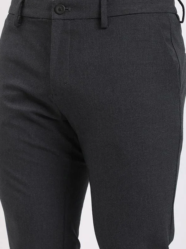 Men's Urban Fit Polyester Blend Trousers - Image 3