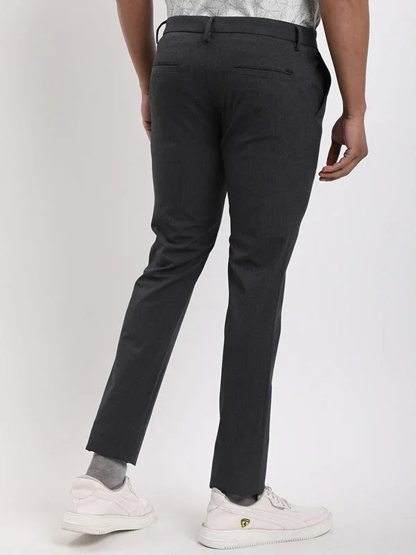 Men's Urban Fit Polyester Blend Trousers - Image 4