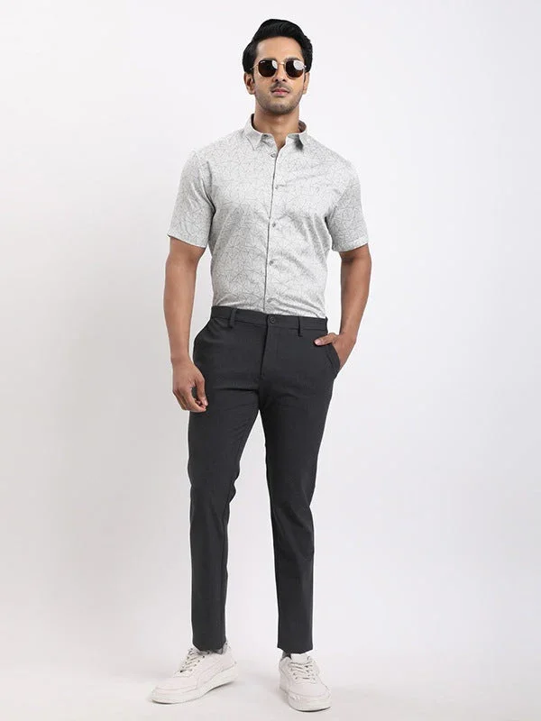 Men's Urban Fit Polyester Blend Trousers - Image 5