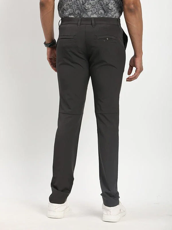 Men's Urban Fit Polyester Stretch Trousers - Image 20