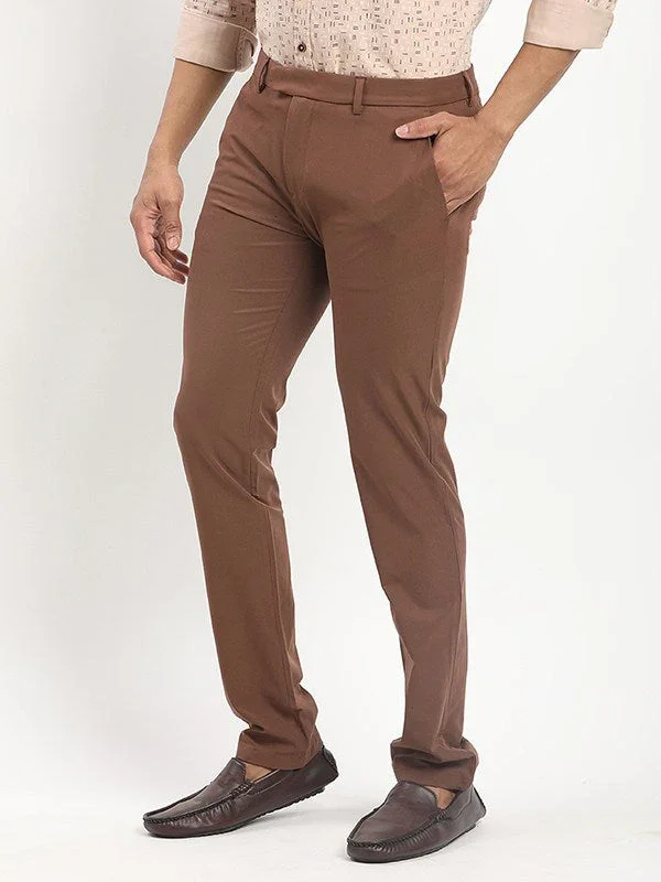 Men's Urban Fit Polyester Trousers - Image 12