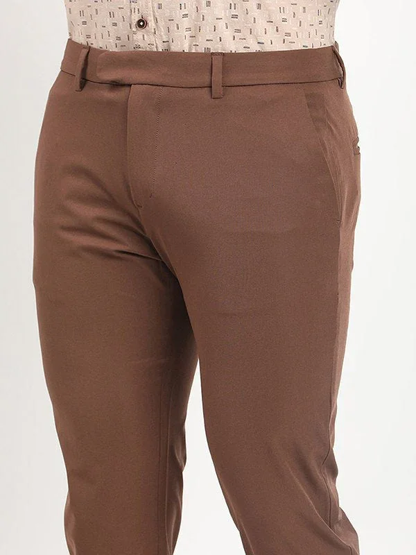 Men's Urban Fit Polyester Trousers - Image 13