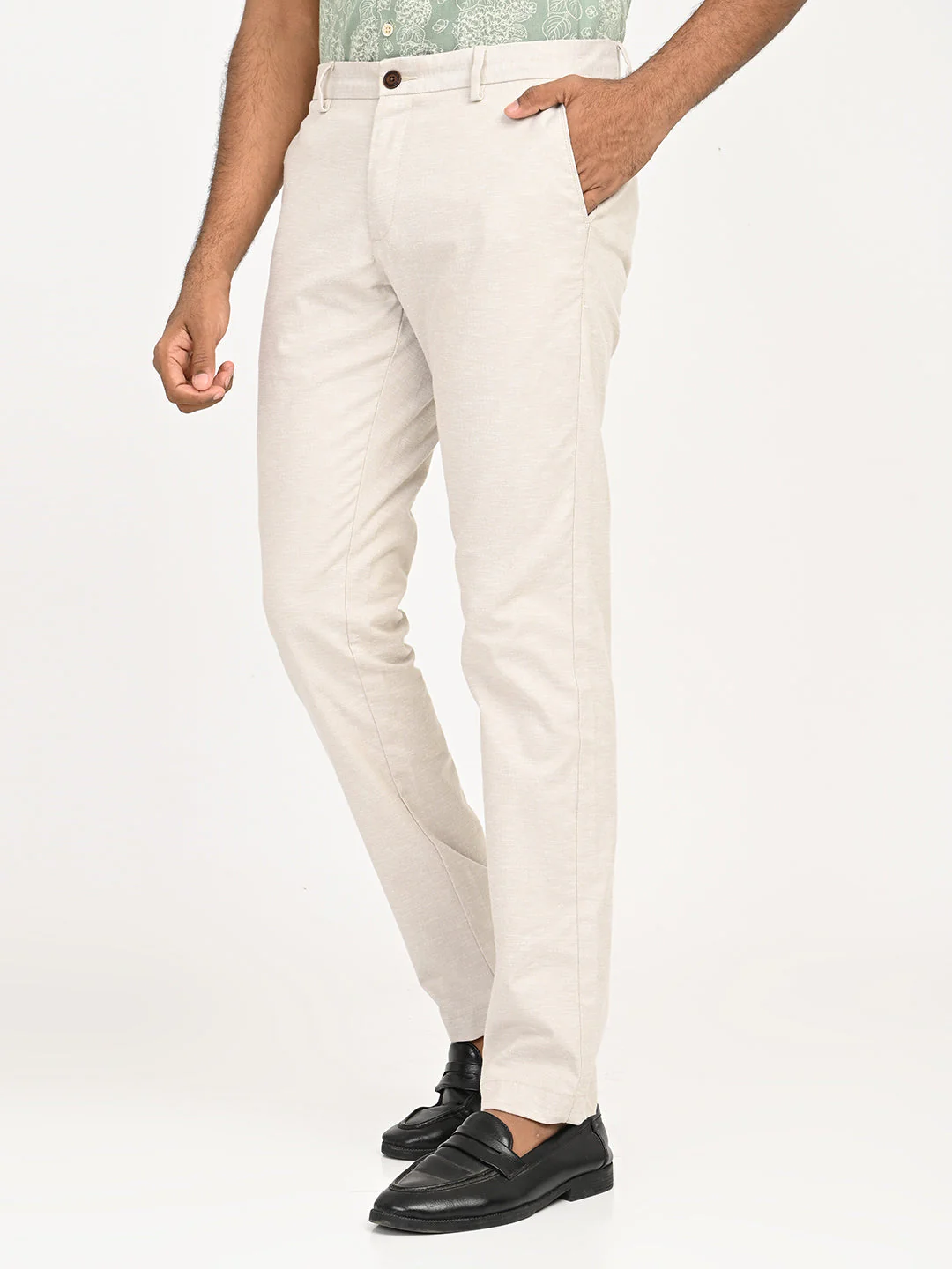 Men's Brooklyn Fit Cotton Blend Trouser - Image 2