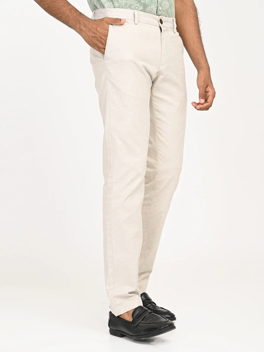 Men's Brooklyn Fit Cotton Blend Trouser - Image 3
