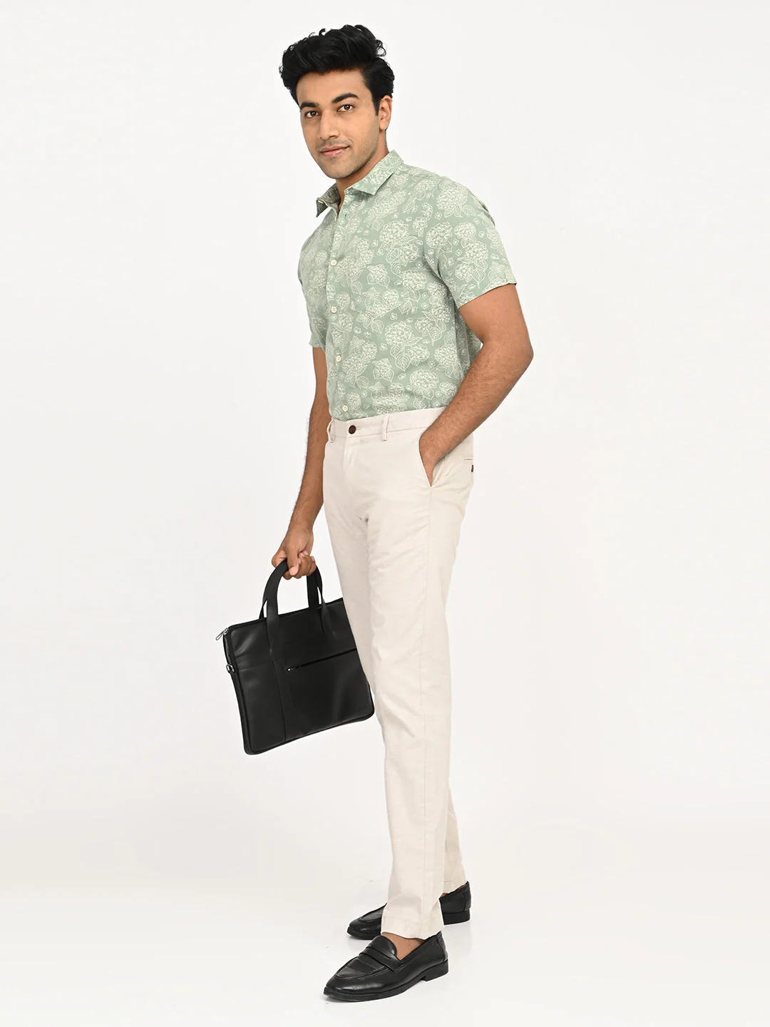 Men's Brooklyn Fit Cotton Blend Trouser - Image 6