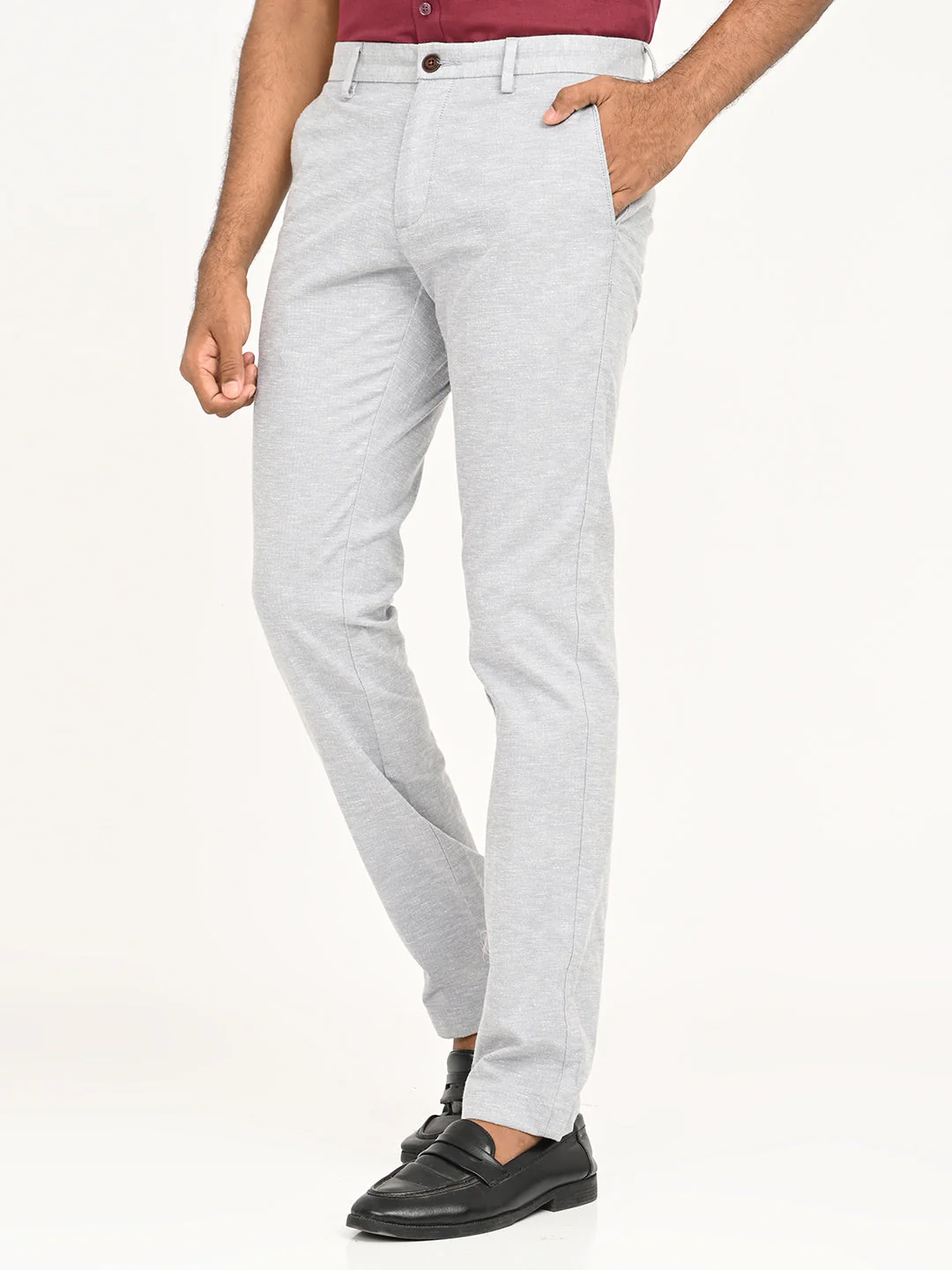 Men's Brooklyn Fit Cotton Blend Trouser - Image 8