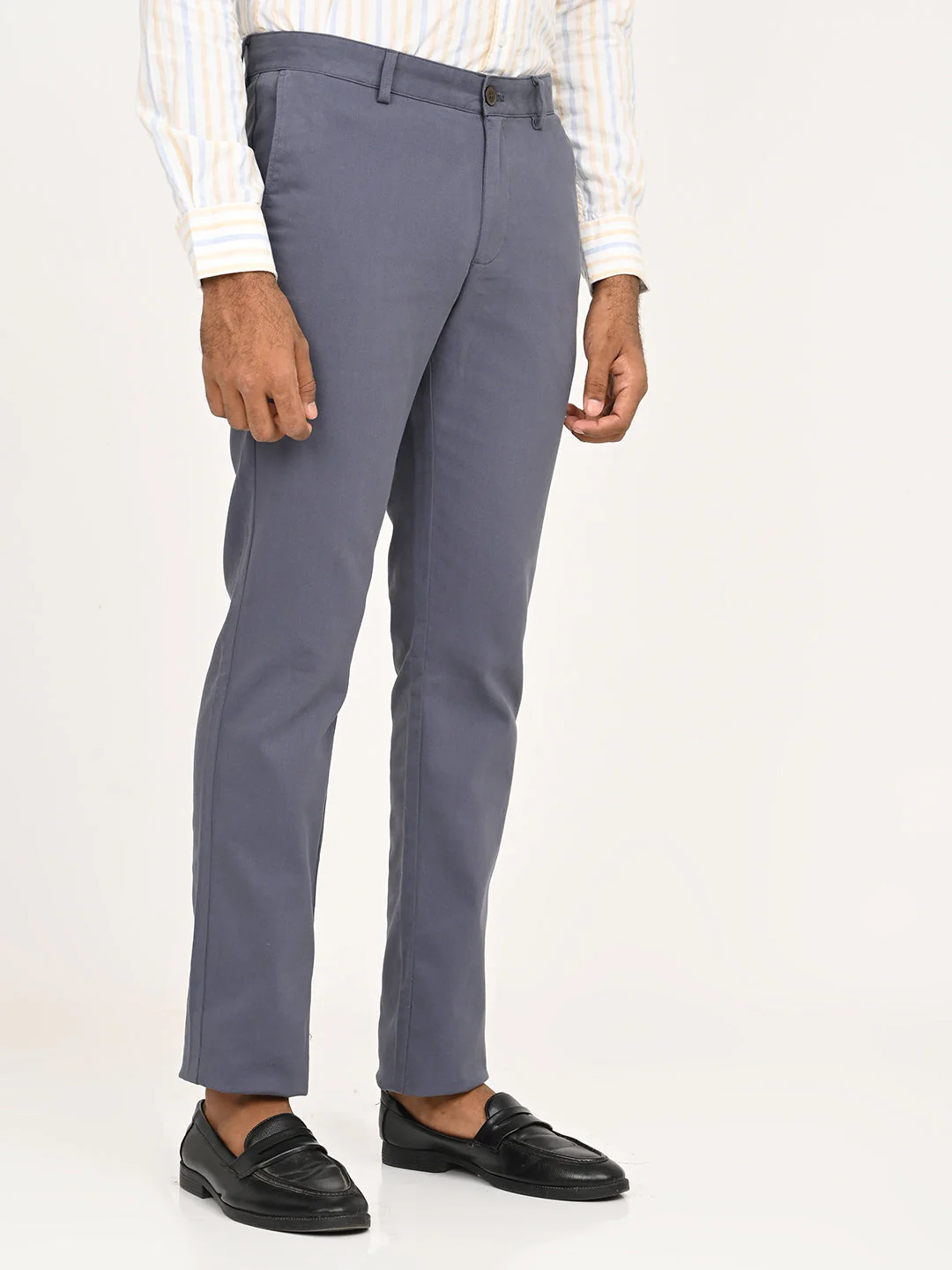 Men's Brooklyn Fit Cotton Stretch Trouser - Image 3