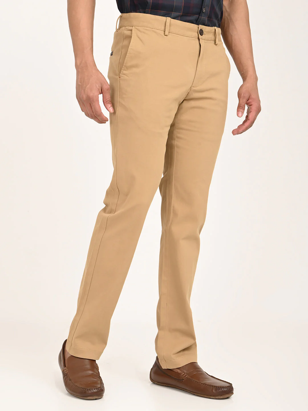 Men's Brooklyn Fit Cotton Stretch Trouser - Image 9