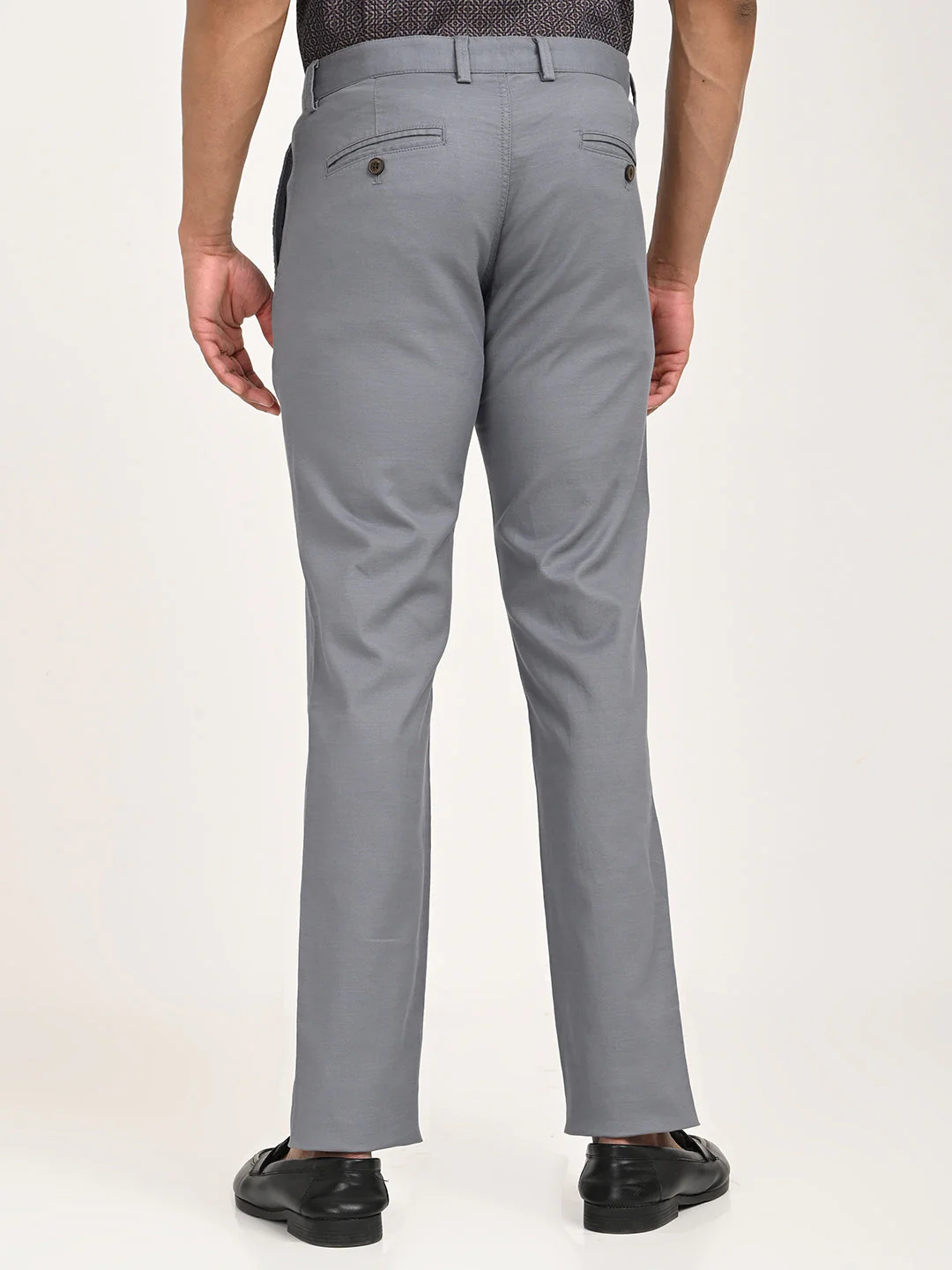 Men's Brooklyn Fit Cotton Stretch Trouser - Image 10