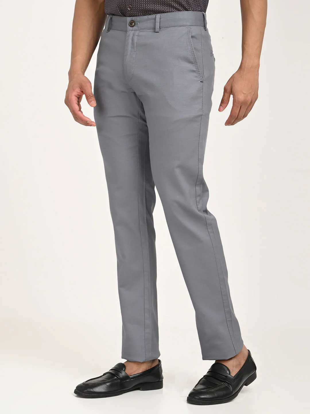 Men's Brooklyn Fit Cotton Stretch Trouser - Image 8