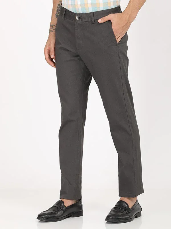 Men's Brooklyn Fit Cotton Stretch Trousers - Image 10