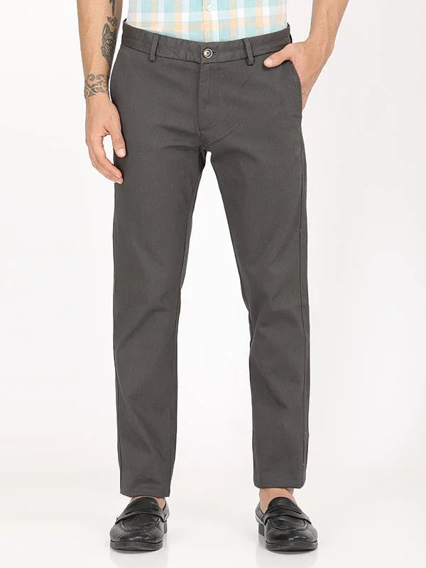 Men's Brooklyn Fit Cotton Stretch Trousers - Image 9