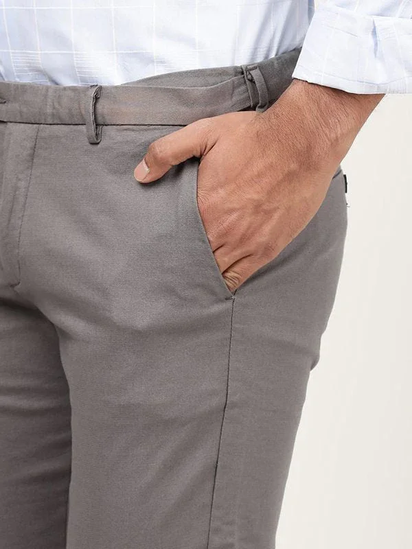 Men's Brooklyn Fit Cotton Stretch Trousers - Image 7