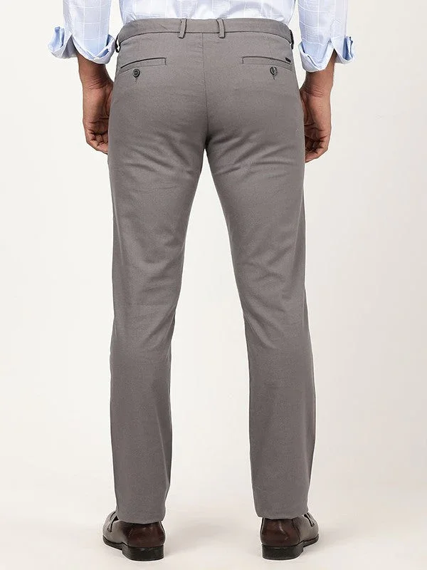 Men's Brooklyn Fit Cotton Stretch Trousers - Image 9