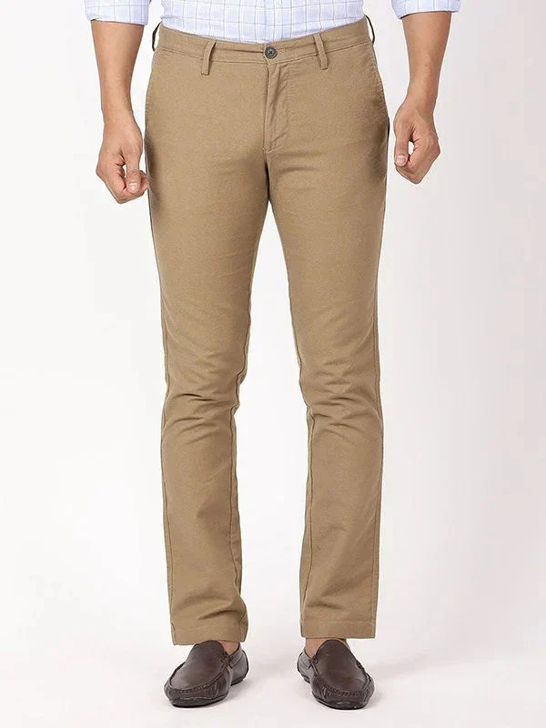 Men's Brooklyn Fit Cotton Stretch Trousers - Image 14