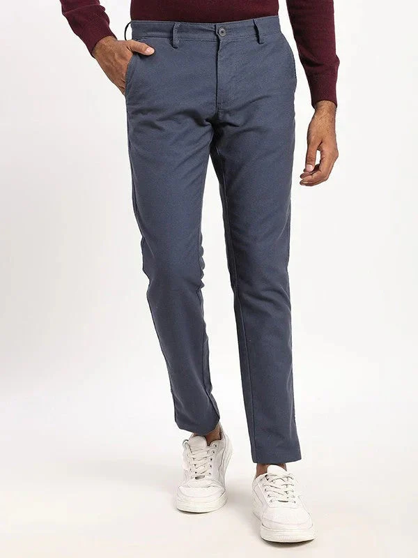 Men's Brooklyn Fit Cotton Stretch Trousers - Image 17
