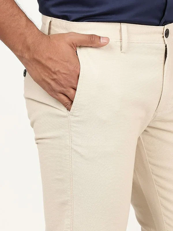 Men's Brooklyn Fit Cotton Stretch Trousers - Image 2