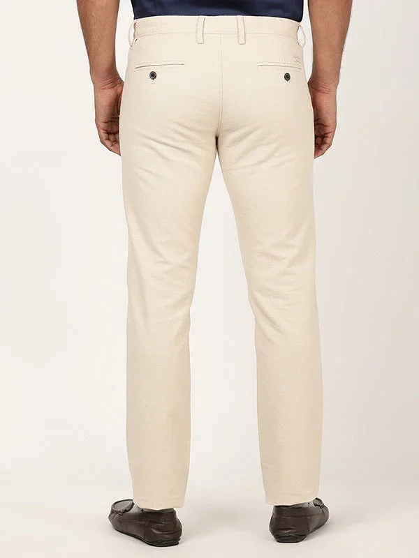 Men's Brooklyn Fit Cotton Stretch Trousers - Image 4