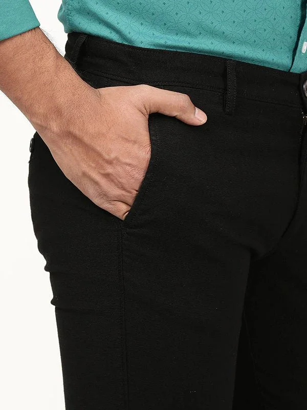 Men's Brooklyn Fit Cotton Stretch Trousers - Image 7
