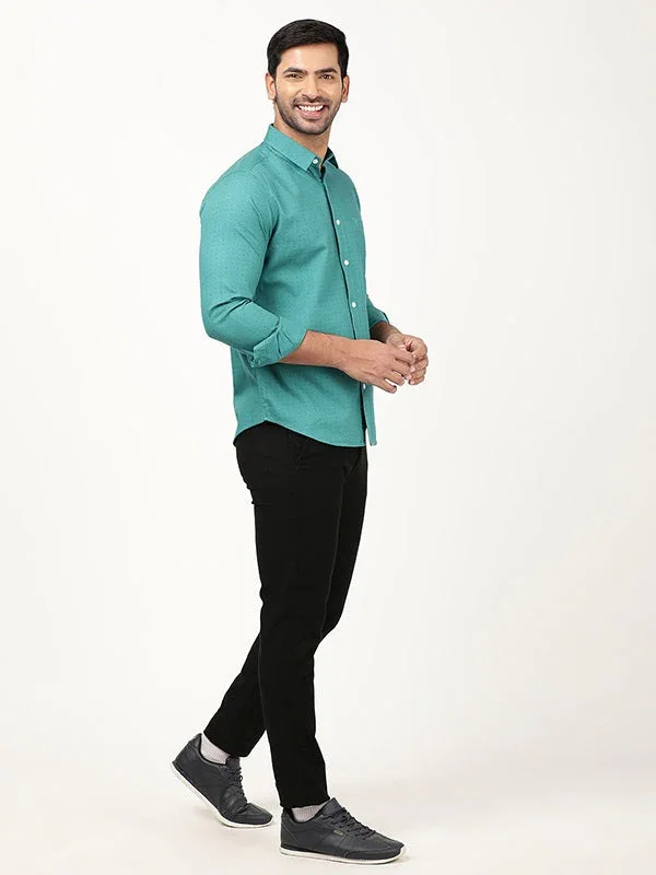 Men's Brooklyn Fit Cotton Stretch Trousers - Image 8