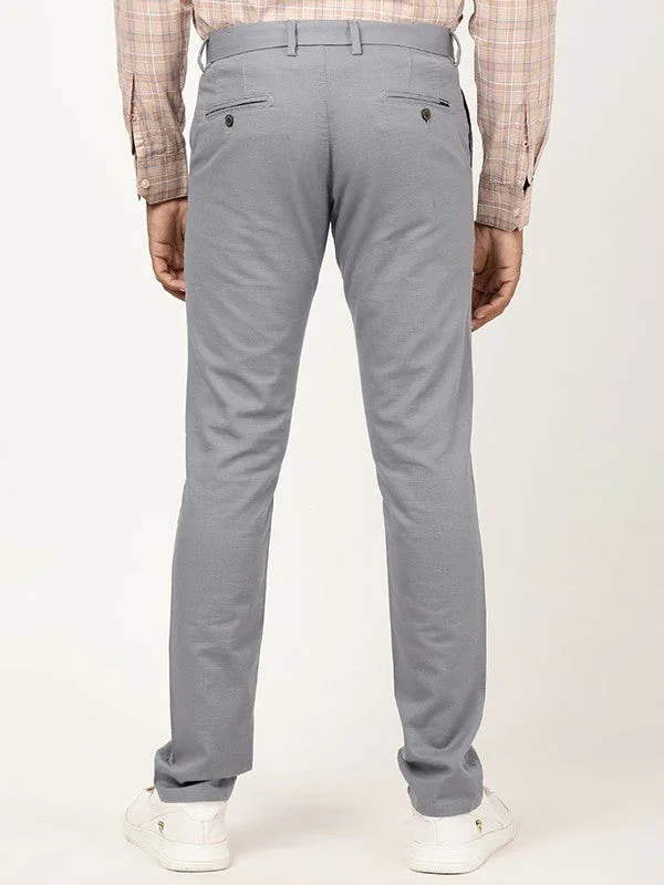 Men's Brooklyn Fit Cotton Stretch Trousers - Image 8