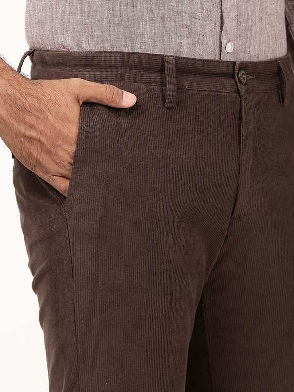 Men's Brooklyn Fit Cotton Stretch Trousers - Image 10
