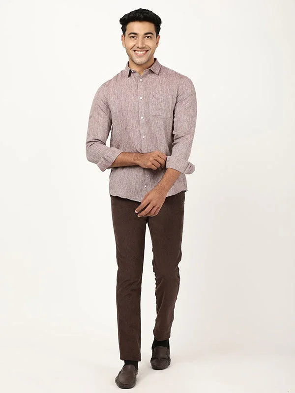 Men's Brooklyn Fit Cotton Stretch Trousers - Image 11