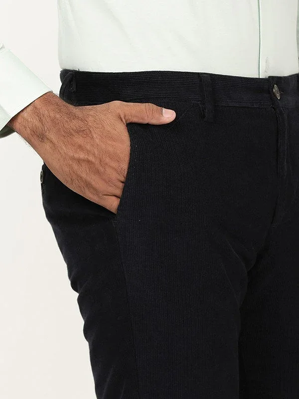 Men's Brooklyn Fit Cotton Stretch Trousers - Image 2