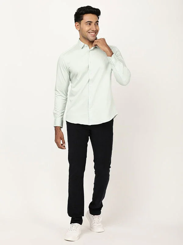 Men's Brooklyn Fit Cotton Stretch Trousers - Image 3